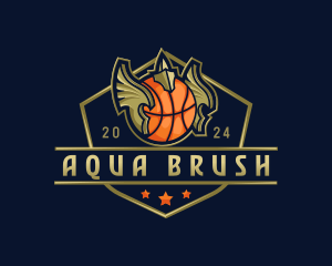 Basketball Team Tournament logo design