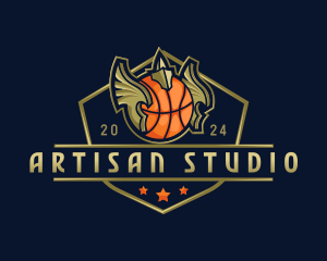 Basketball Team Tournament logo design