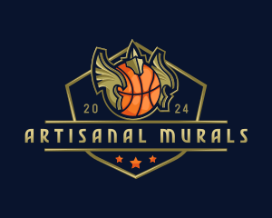 Basketball Team Tournament logo design