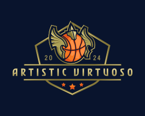 Basketball Team Tournament logo design