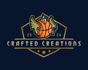 Basketball Team Tournament logo design