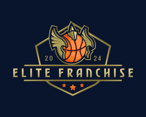 Basketball Team Tournament logo design