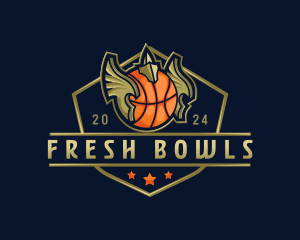 Basketball Team Tournament logo design