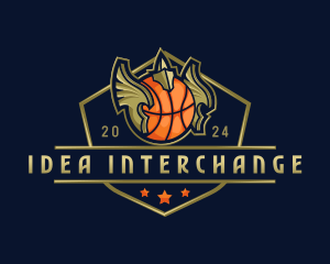 Basketball Team Tournament logo design