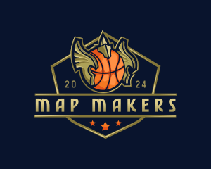 Basketball Team Tournament logo design