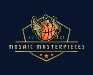 Basketball Team Tournament logo design