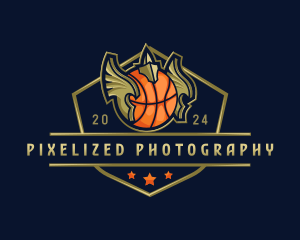 Basketball Team Tournament logo design