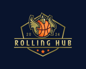 Basketball Team Tournament logo design