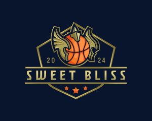 Basketball Team Tournament logo design