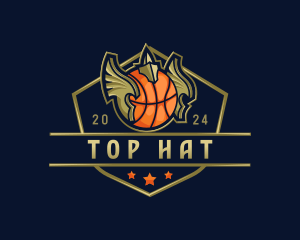 Basketball Team Tournament logo design