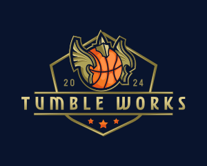 Basketball Team Tournament logo design