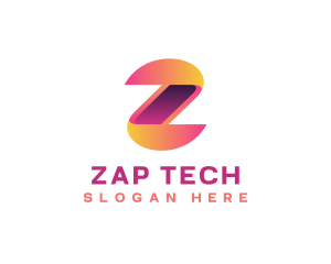 Cyberspace Tech Letter Z logo design