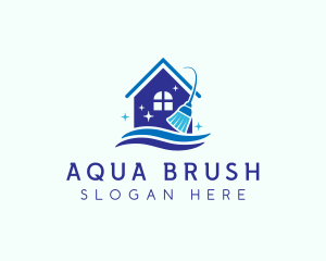 Clean Housekeeping Sanitation logo design