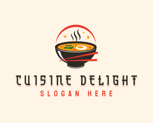 Egg Soup Culinary logo design