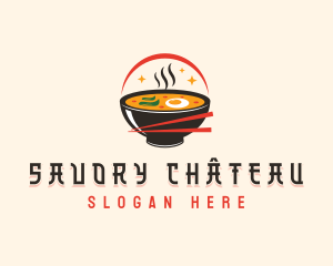 Egg Soup Culinary logo design