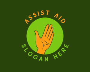 Helping Hand Charity logo design