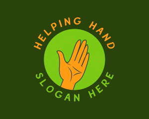 Helping Hand Charity logo design