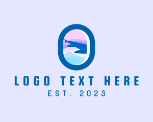 Plane Window Letter O logo