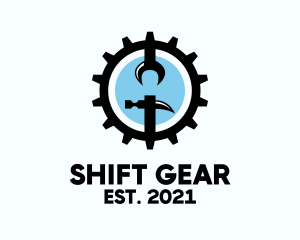 Mechanical Gear Tools  logo design