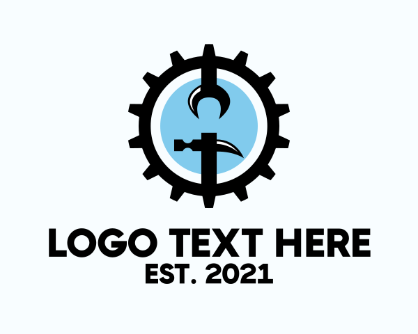 Mechanical logo example 3