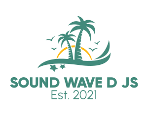 Summer Wave Travel logo design