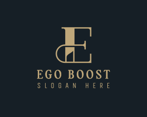 Elegant Luxury Business Letter E logo design