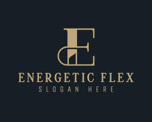 Elegant Luxury Business Letter E logo design