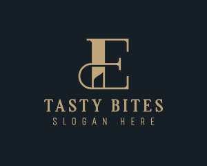 Elegant Luxury Business Letter E logo