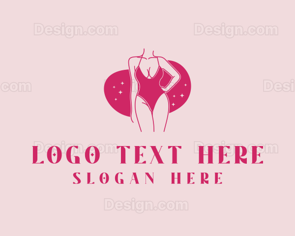 Fashion Bikini Swimsuit Logo