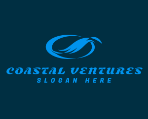 Water Wave Resort logo design