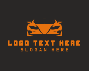 Orange Race Car logo