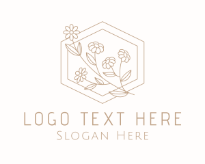 Flower Garden Hexagon  logo