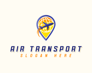 Global Airplane Travel logo design