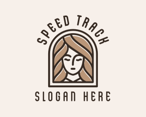 Brown Hair Goddess Logo