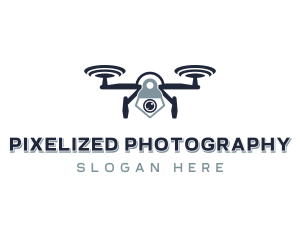 Drone Photography Videography logo design