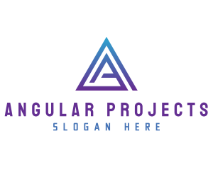 Generic Brand Letter A logo design