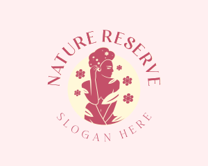 Sexy Nature Lady logo design