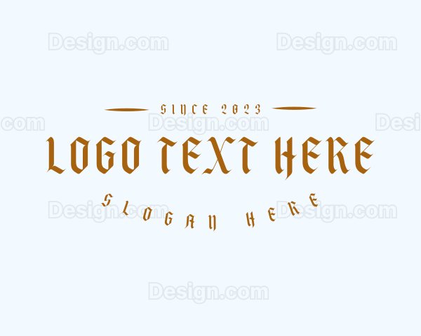 Generic Gothic Business Logo