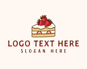 Strawberry Shortcake Cake logo