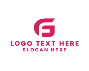 Cyber Tech Company Letter GF Logo