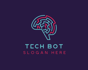 AI Technology Programming logo design