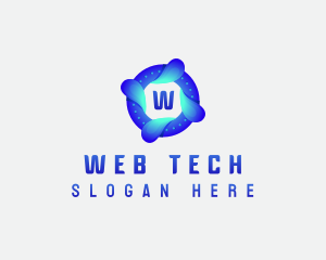 Artificial Intelligence Technology logo design