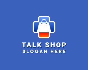 Medical Pharmacy Shopping logo design