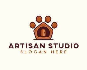 Pet Paw Kennel logo design