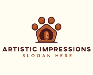 Pet Paw Kennel logo design