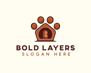 Pet Paw Kennel logo design