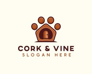 Pet Paw Kennel logo design