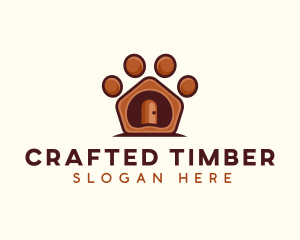 Pet Paw Kennel logo design