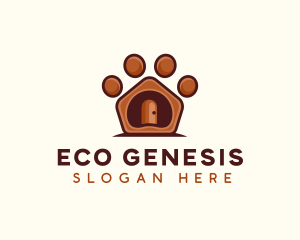 Pet Paw Kennel logo design