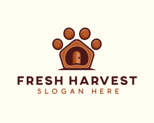 Pet Paw Kennel logo design